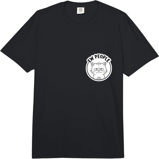 Ew People Funny Cat Introvert Antisocial Merch