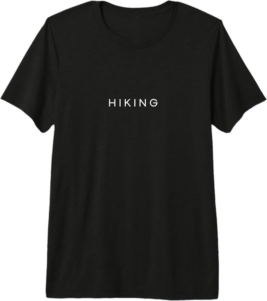 Hiking Minimalist Typography Design
