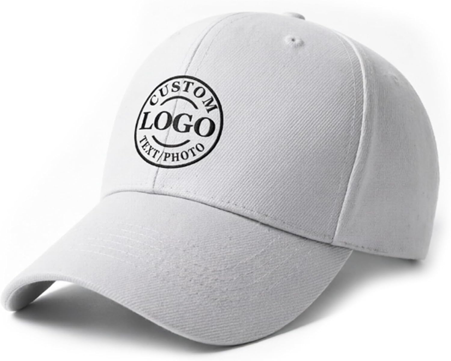 Bulk Custom Hat for Men&Women Customized Baseball Cap Personalized Hats Design Your Own Add Your Logo Photo Text-Made in USA
