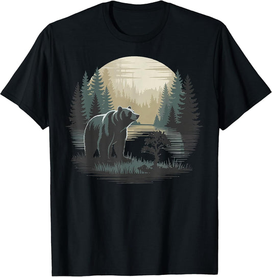 Bear Nature Wildlife Forest Camping Hiking