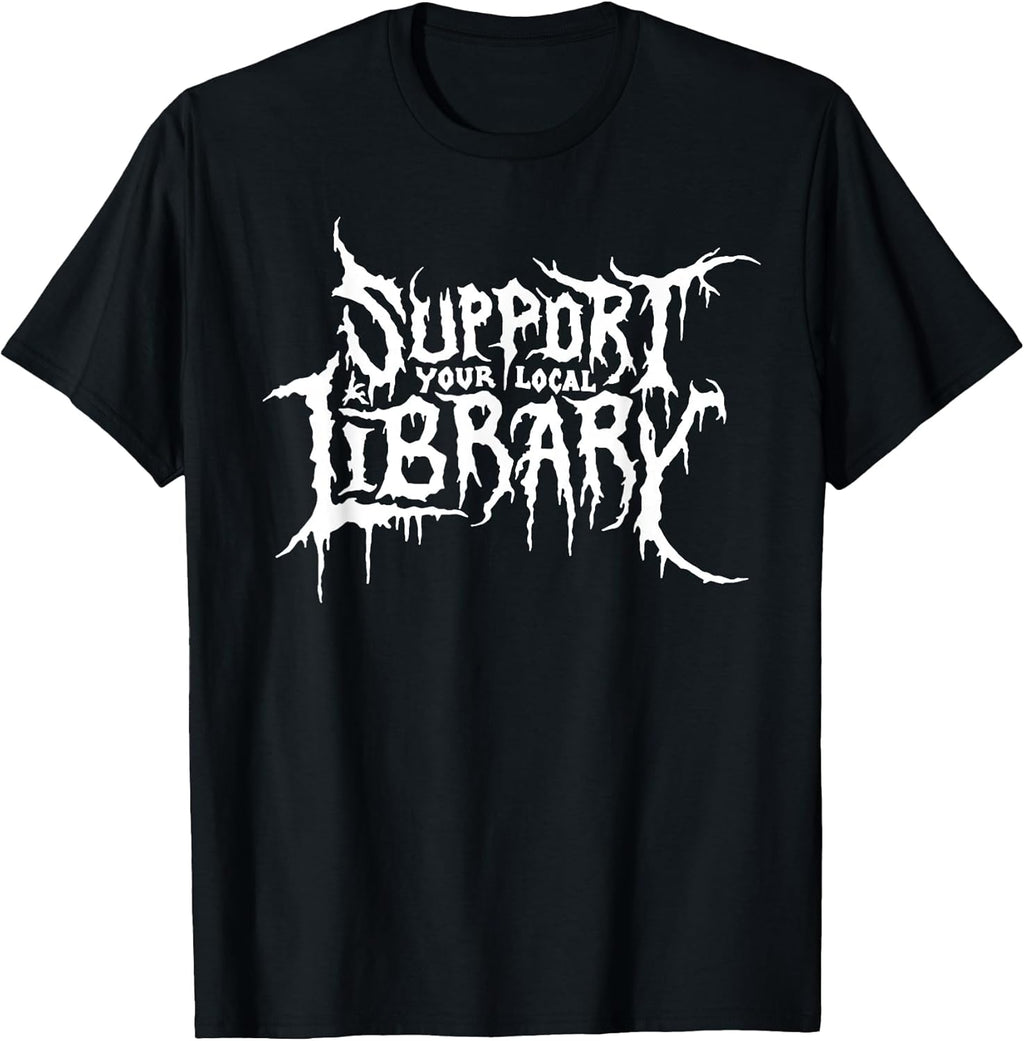 Scary Support Library Gothic Read Culture