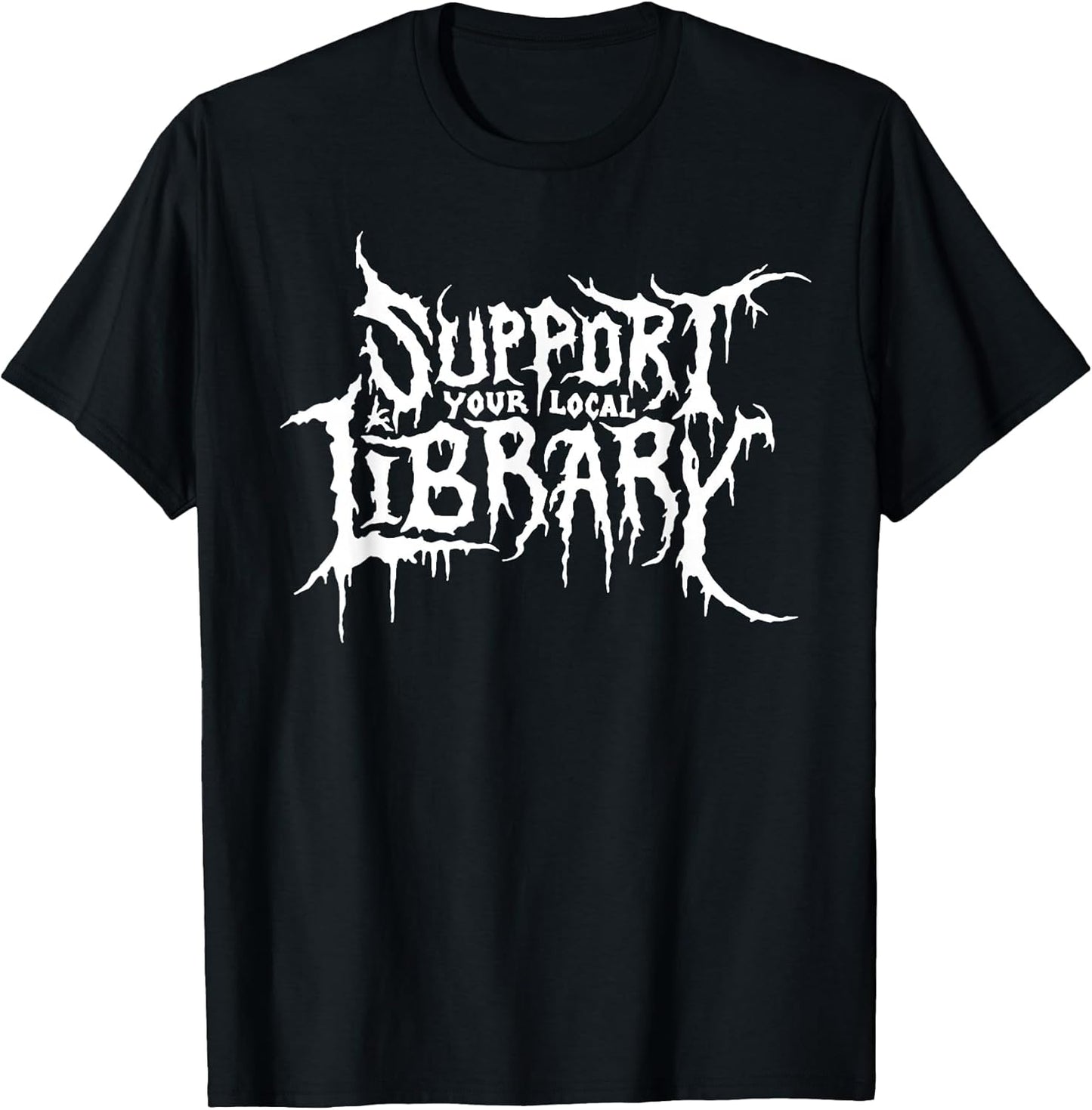 Scary Support Library Gothic Read Culture