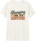 Glamping Survivor Outdoor Humor Camping Nature