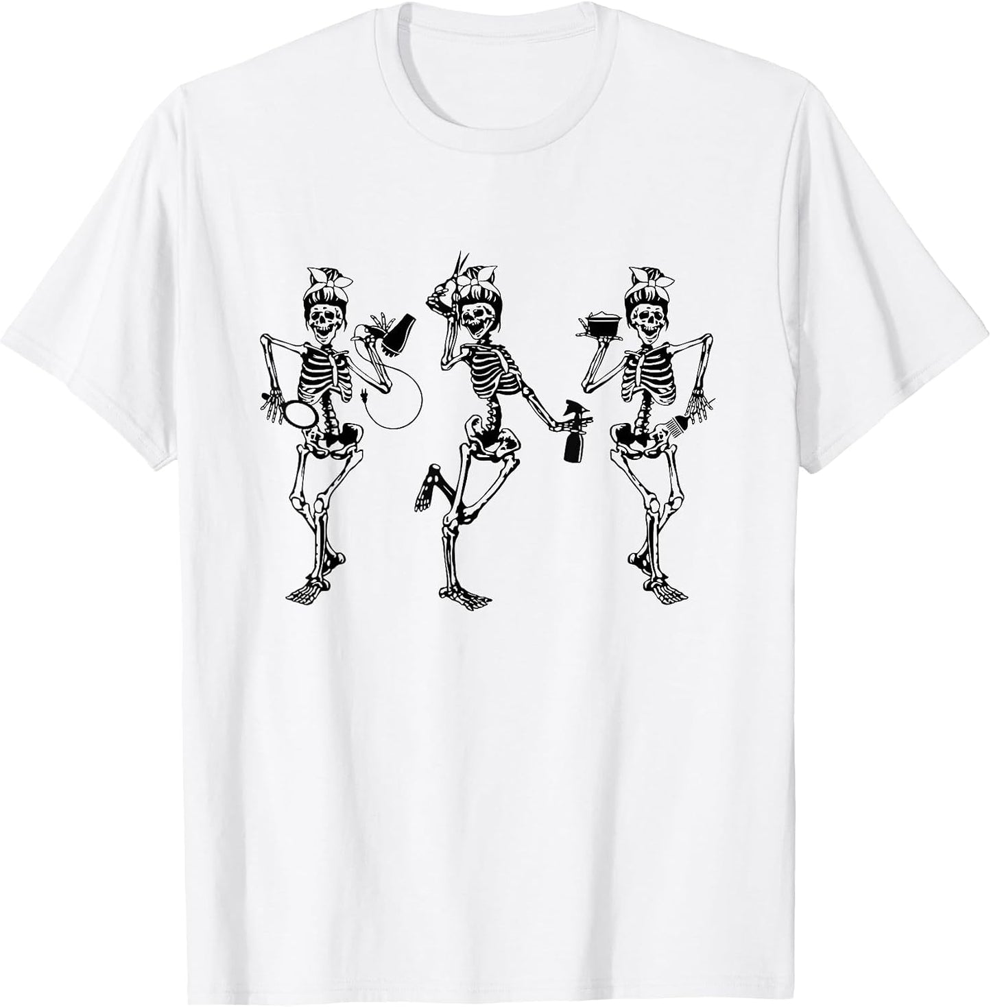 Hair Stylist Hairdresser Skeleton Hair Salon