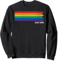 Femboy Pride Flag Sweatshirt Love Wins Gay Pride Flag