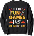 It's Fun And Games RC Model Airplane Pilot Vintage RC Plane Sweatshirt