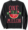 One In A Melon Cute Kids Women's Watermelon Sweatshirt
