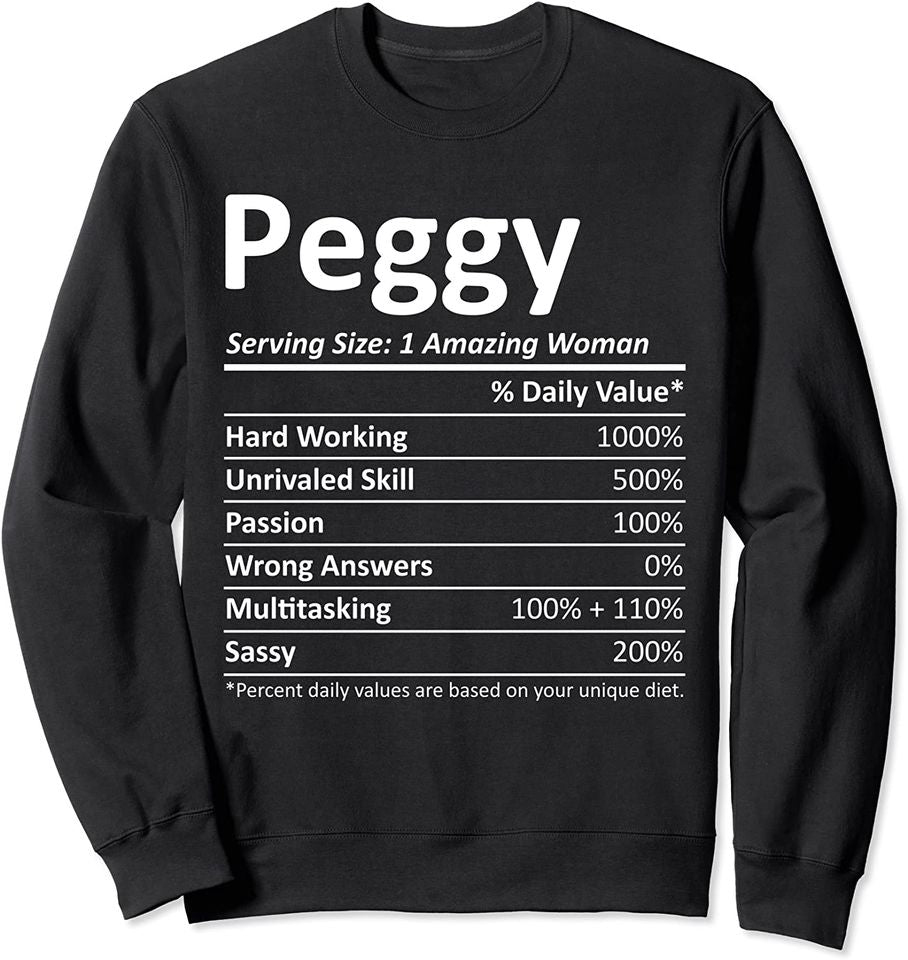 And Peggy Sweatshirt Nutrition Funny Christmas Gift Idea