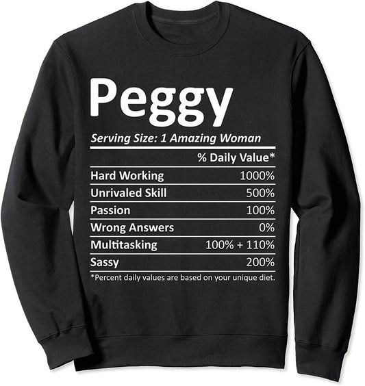 And Peggy Sweatshirt Nutrition Funny Christmas Gift Idea