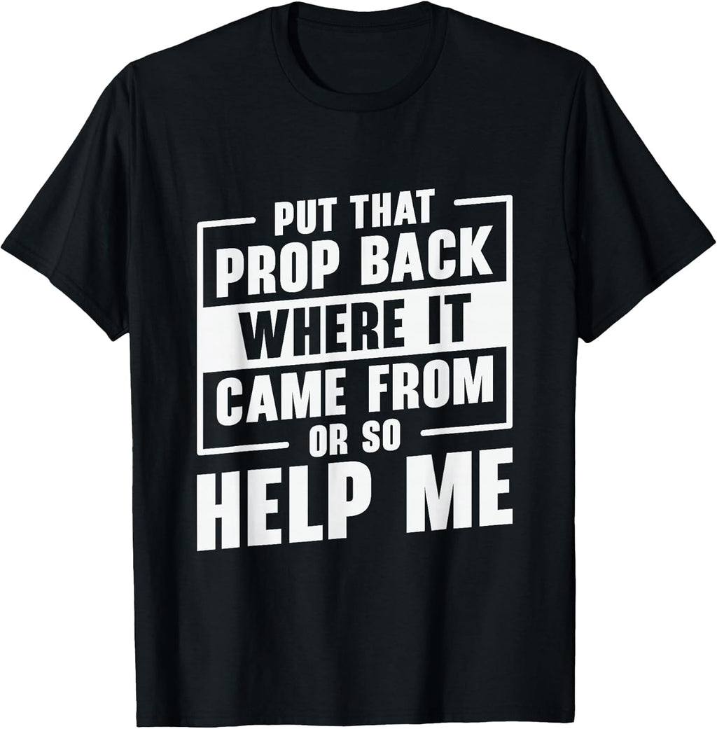 Theater Will Be Drama - Funny Stage Crew Merch