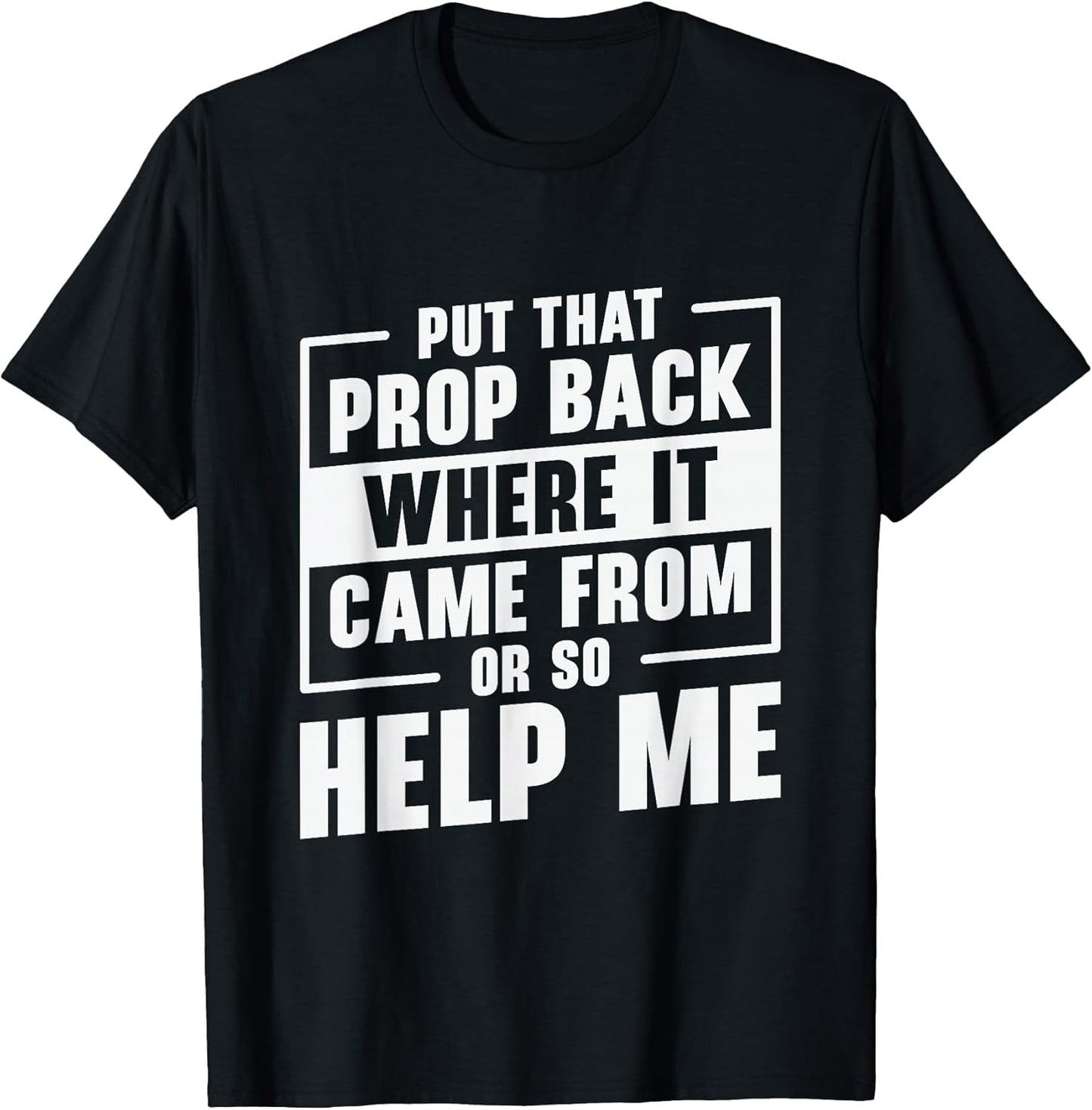 Theater Will Be Drama - Funny Stage Crew Merch