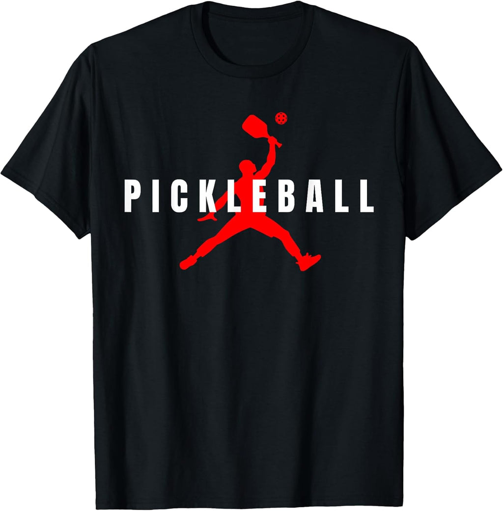 Funny Pickleball Player Logo T-Shirt