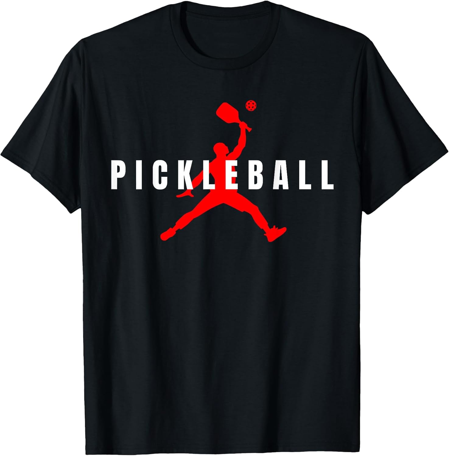 Funny Pickleball Player Logo T-Shirt