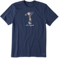 Men's Crusher Tee Shirt, Short Sleeve Cotton Graphic T-Shirts, Golf Jake