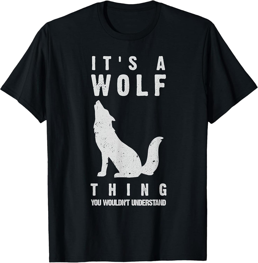 Distressed Texted By Wolf Theme