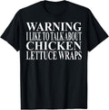 Cool Chicken Lettuce Wrap Humor Quote Merch