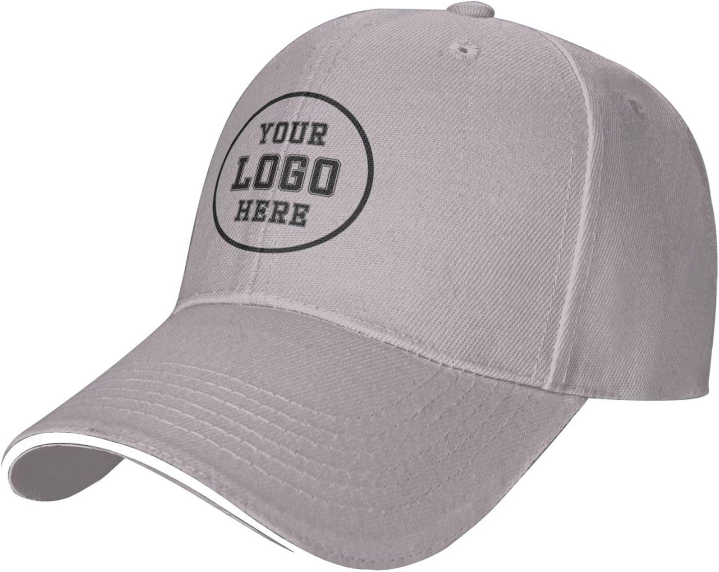 Bulk Custom Hat with Text/Logo/Image Personalized Trucker Hat Customized Baseball Cap for Men & Women