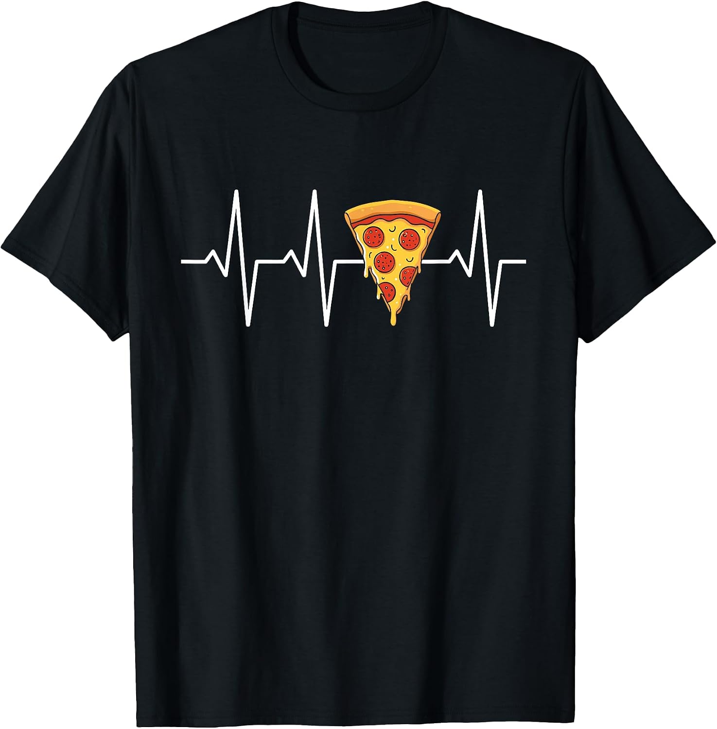 Pizza Heartbeat Funny Pizza shirt