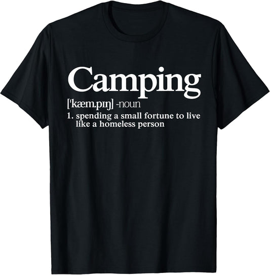 Funny Camping Camper Sayings Designs