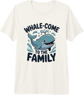 Baby Whale Family Pun Newborn Ocean Welcome