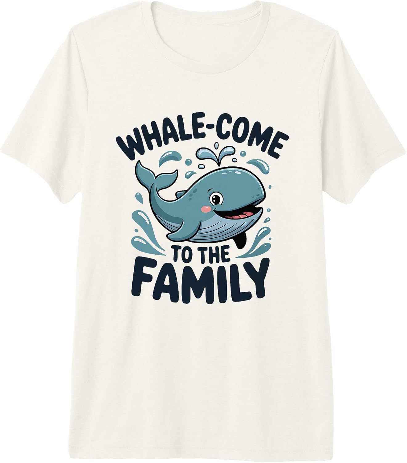 Baby Whale Family Pun Newborn Ocean Welcome