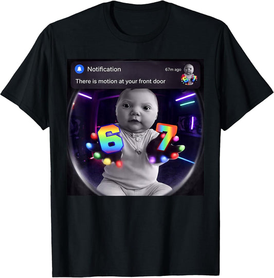Laughing Ai Baby with Motion Meme Tee