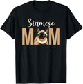Siamese Cat Mom Siamese Owner Siamese Cat Lover T-Shirt