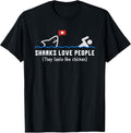 Shark Lovers Tee For Men Women Boys