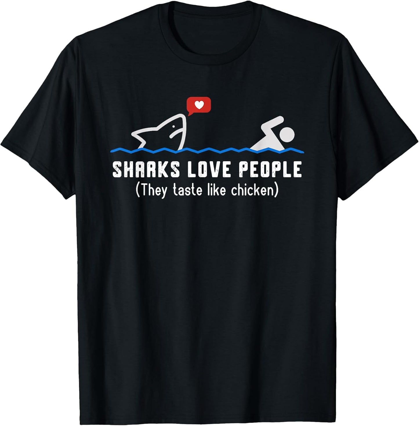 Shark Lovers Tee For Men Women Boys
