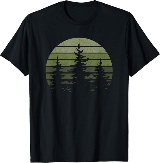 Vintage Hiking & Retro Camping T-Shirts & Apparel