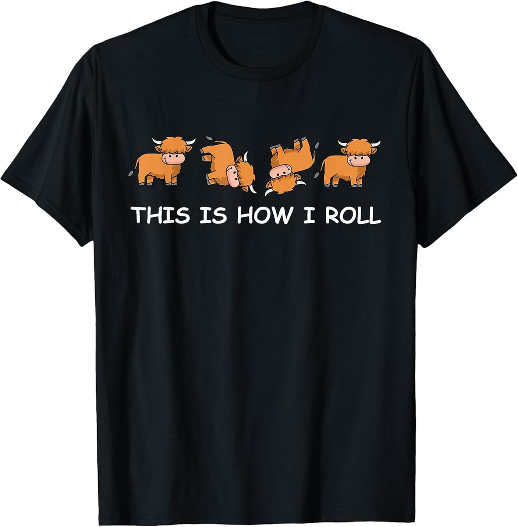 Funny Scottish Highland Cow Gifts Women & Men