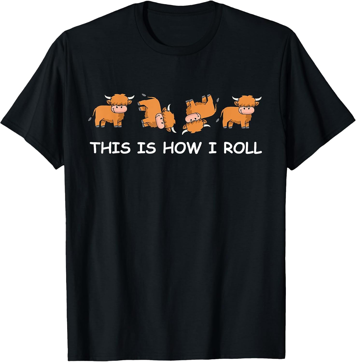 Funny Scottish Highland Cow Gifts Women & Men