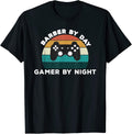 Funny Barber Gamer Job Joke