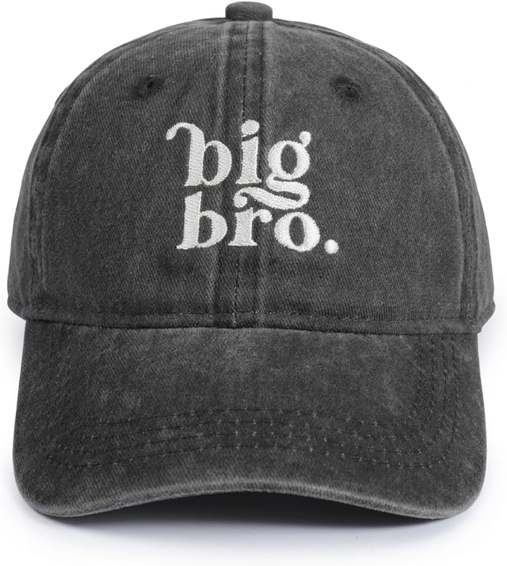 Cute Embroidered Baseball Cap for Kids Age 3-8, Funny Adjustable Cotton Embroidery Hat for Boys Girls