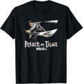 Levi Jump Attack Anime T-Shirt