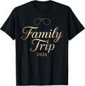 Family Trip 2026 Summer Vacation Designs Tees