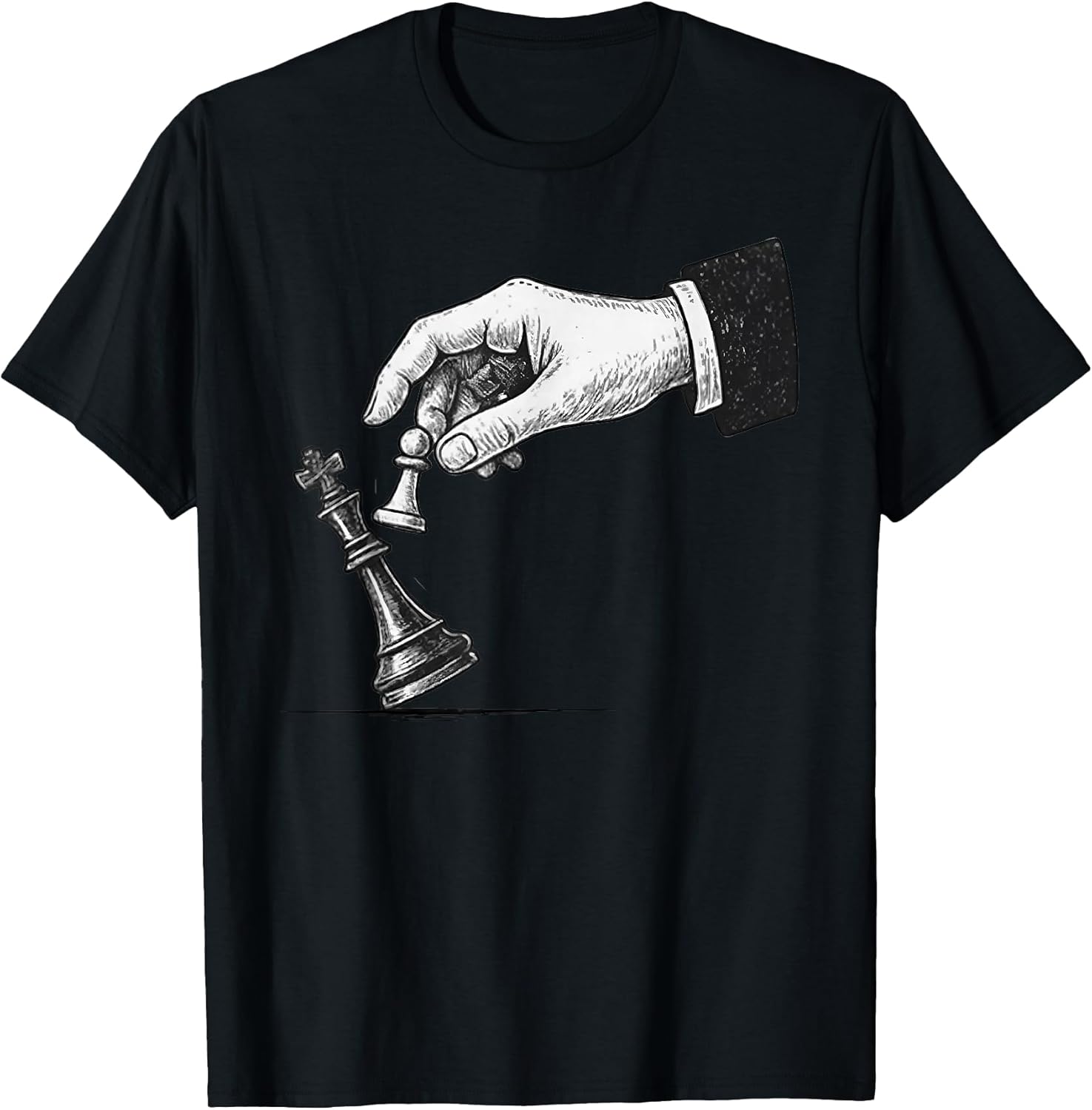 No King and Pawn Chess Strategy Success Motivation T-Shirt