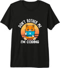 Don't Bother Me I'm Coding Tech Laptop Gift Cute