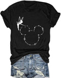 Magic Kingdom Castle Shirt Casual Vacation Holiday Short Sleeve Boho Clothes for Women Summer Cute Tops
