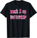 S.u.ck It Up Buttercup Pink Camo By Merch