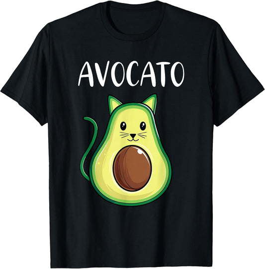 Funny Avocado Cat T-shirts Co.
