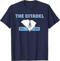 Citadel Bulldogs State Icon EST 1842 - The Citadel T-Shirt