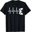 Funny Video Gaming Pc Gamer Heartbeat T-Shirt