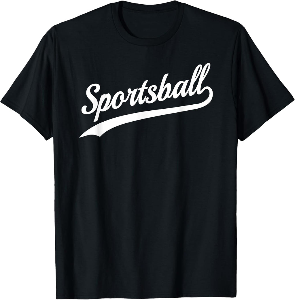 Sportsball T-Shirt - Sarcastic Anti Sports Team Saying T-Shirt