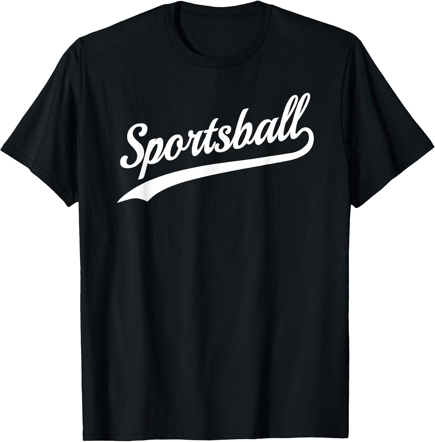 Sportsball T-Shirt - Sarcastic Anti Sports Team Saying T-Shirt