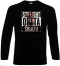 Straight Outta Sinaloa El Chapo Long Sleeve Men's T-Shirt Playera