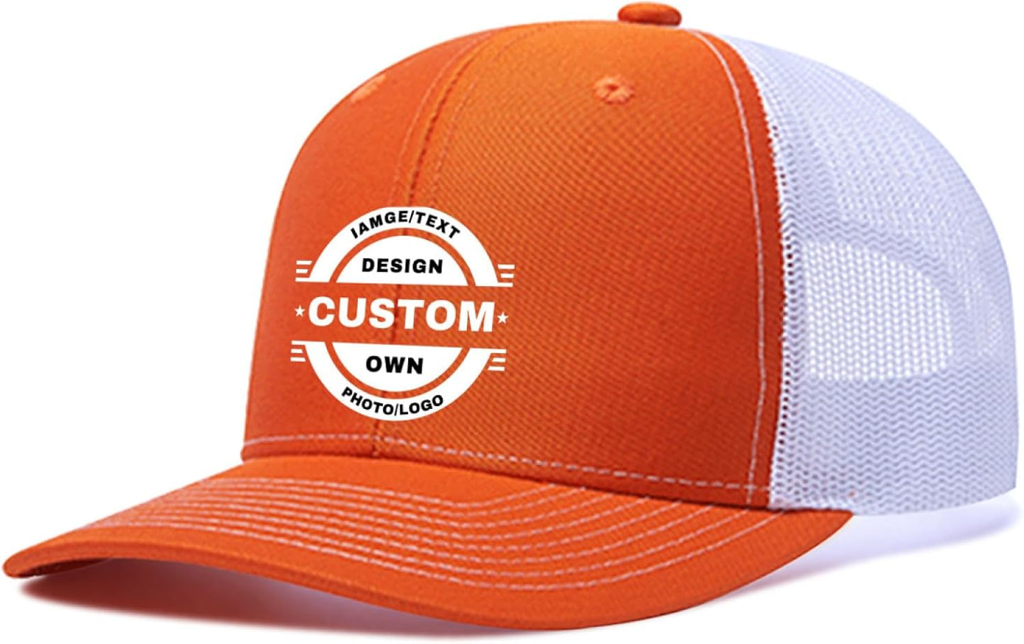 Custom Hats Bulk Design Your own Logo Custom Trucker hat with Logo Personalized Hats for Men Women Customized Baseball Cap