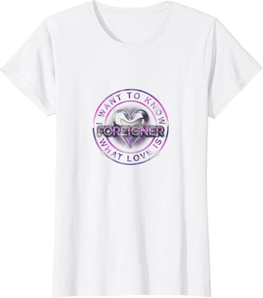 Music Rock Band 'What Love is' American Song Lyric PAPL2681 T-Shirt