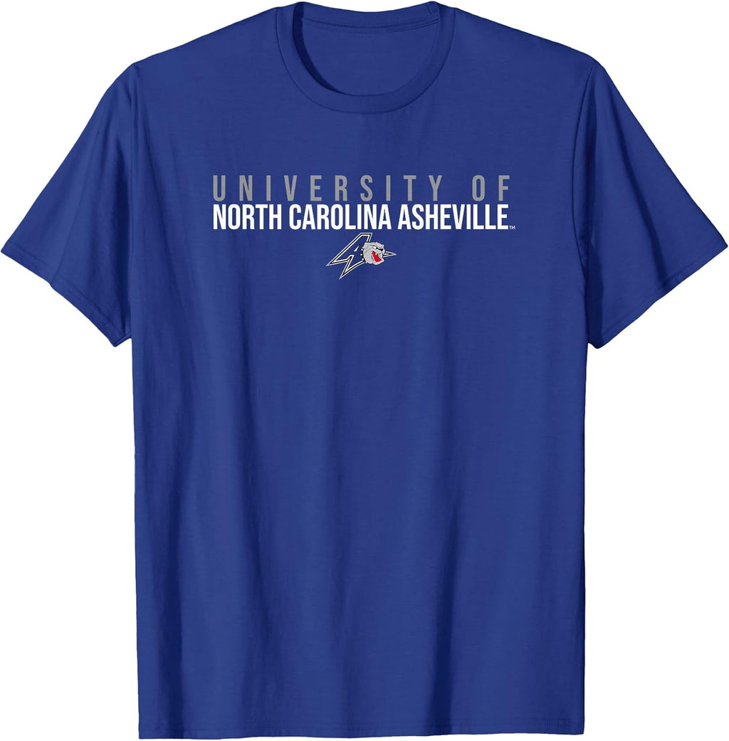UNC Asheville Bulldogs Stacked T-Shirt