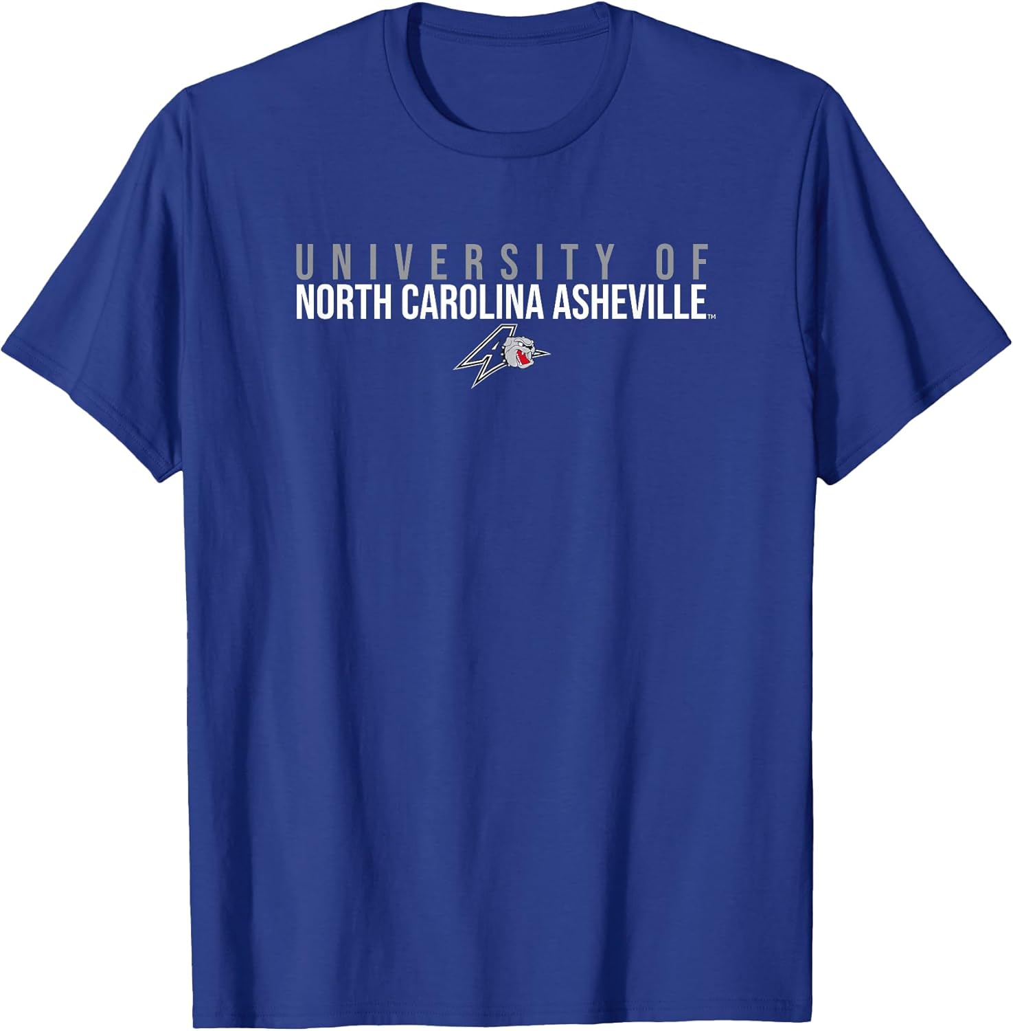 UNC Asheville Bulldogs Stacked T-Shirt